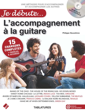 Je débute l&amp;#039;accompagnement à la guitare + CD Visuel